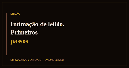 Recebi intimação de leilão do meu imóvel: primeiros passos