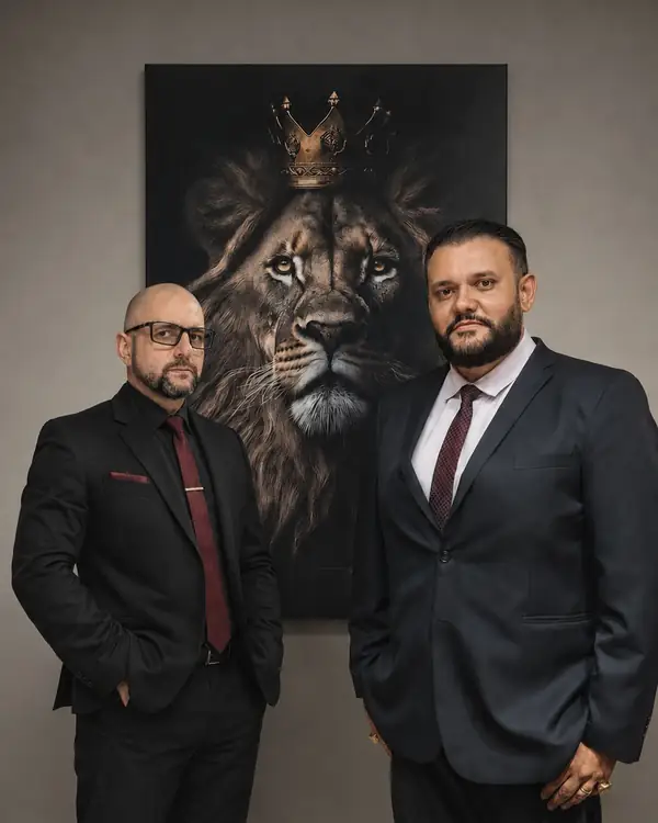 Dr. Eduardo Bonifácio e Dr. Rômulo Batista Cassiano, sócios da Batista e Bonifácio, especialistas em Direito Imobiliário, atuação em imóveis rurais no Triângulo Mineiro